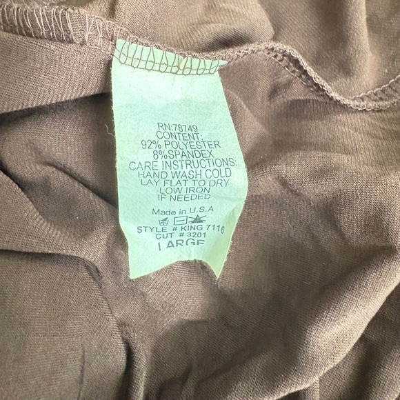 Y2K Vintage Wet Seal Strapless Ruched Bodice Ribbon Tie Dress Brown Size L - Picture 5 of 5